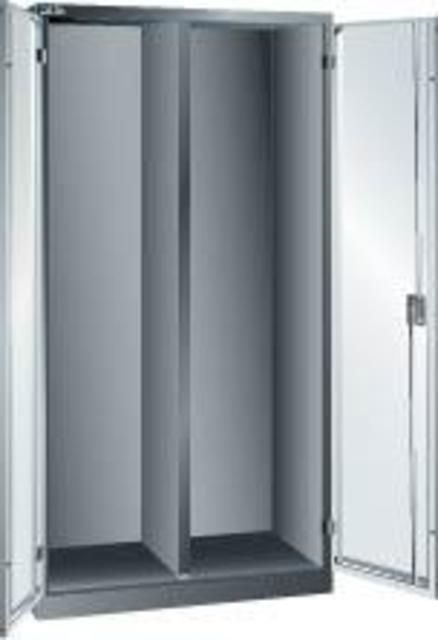 FTS 1000/580/1950 S R5012 Flügeltürschrank mit Trennwand Produktbild img1 L
