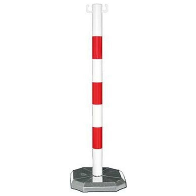 Kettenpfosten Kunststoff schwer, gelb/schwarz Produktbild img1 L