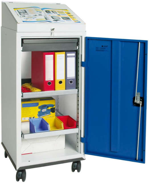 Schreibpultschrank B500xT500xH1310 mm Produktbild img1 L