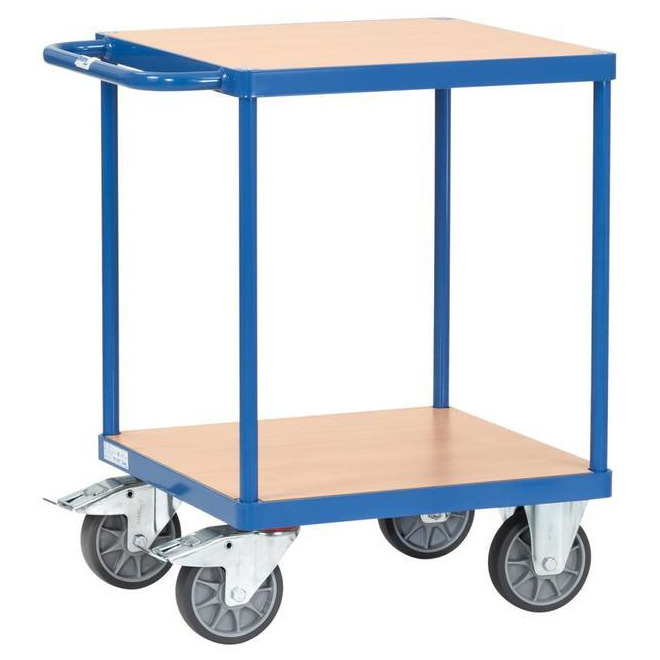 Tischwagen, 500 kg Holzplattform, LxB=600x600 mm Produktbild img1 L