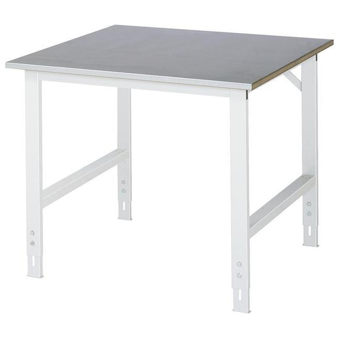 Universal-Arbeitstisch RAU, Serie Tom, Stahlblechbelag-Platte Produktbild img1 L