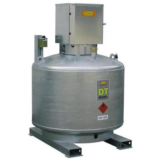 Tankstelle DT-Mobil 400 l m. Pumpenhaube einwandig Produktbild img1 L