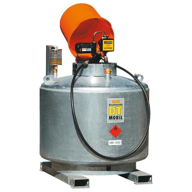 Tankstelle DT-Mobil 980 l m. Pumpenhaube doppelw. Produktbild img1 L