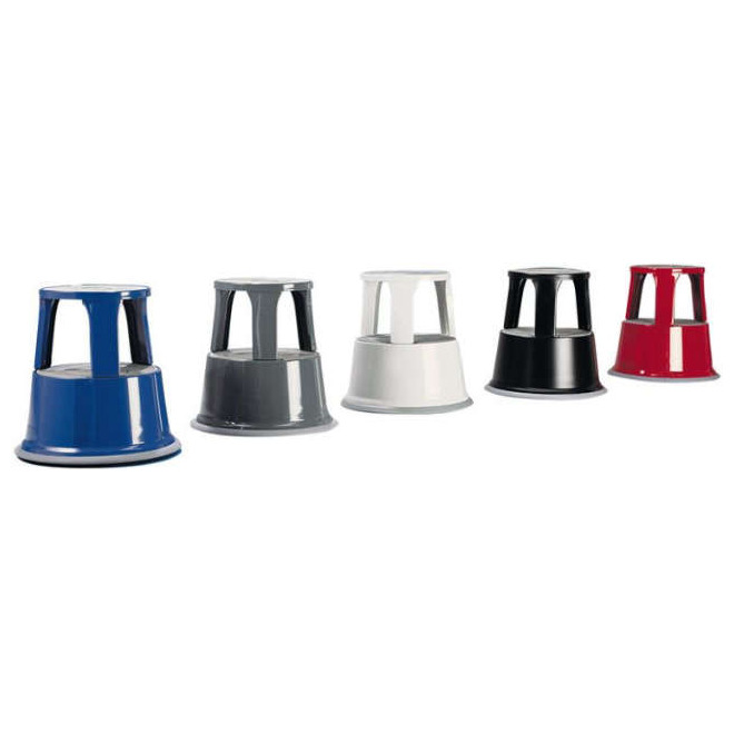 Rollhocker Metall lichtgrau Produktbild img1 L