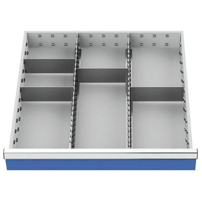 Einteilungsmat. f. 600x600 mm Metalleinteilung FH 100 mm Produktbild img1 L