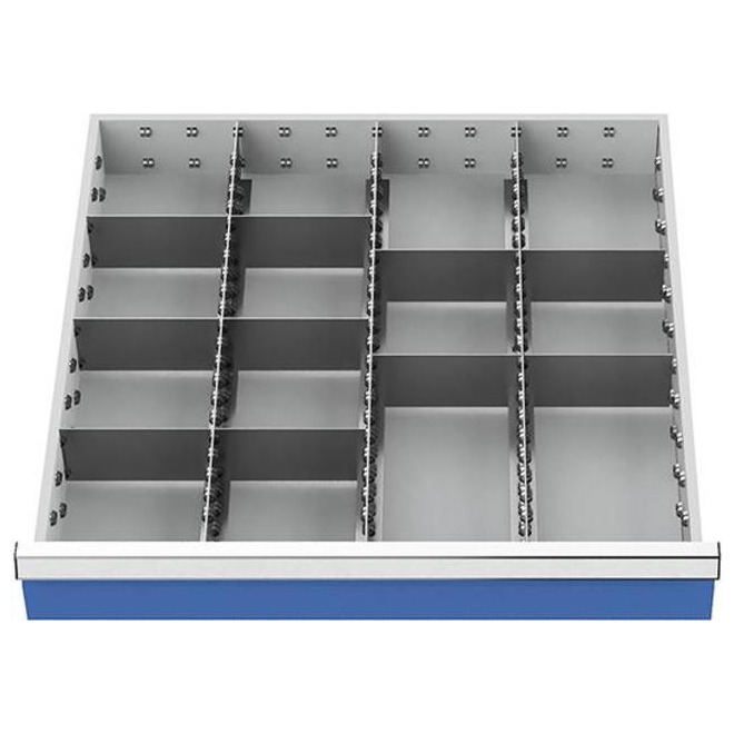 Einteilungsmat. f. 600x600 mm Metalleinteilung FH 100 mm Produktbild img1 L