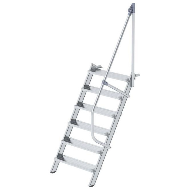 Aluminium-Treppe 60°-800mm Alu 6 Stufen Produktbild img1 L