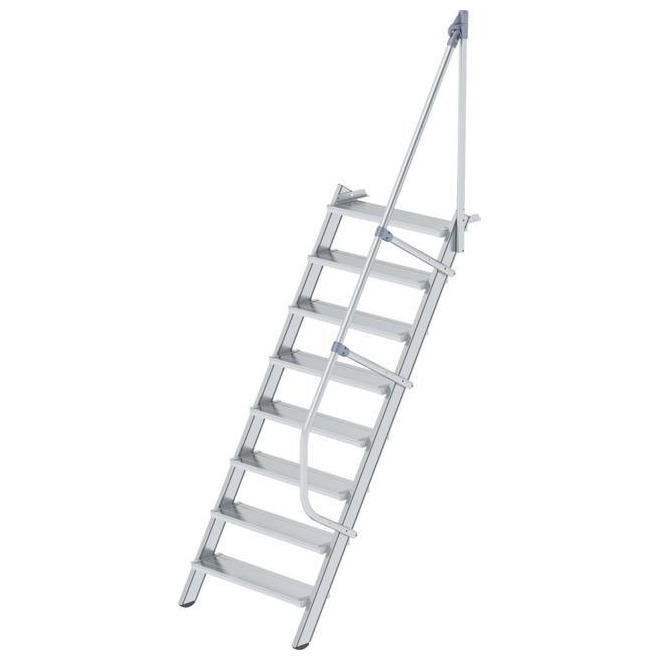 Aluminium-Treppe 60°-800mm Alu 8 Stufen Produktbild img1 L