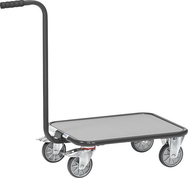 Griffroller mit Holzboden RAL 7016 anthrazit Produktbild img1 L