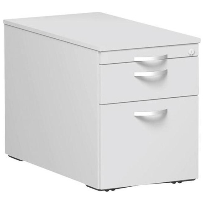 Rollcontainer 4 mit Hängeregis grau Produktbild img1 L