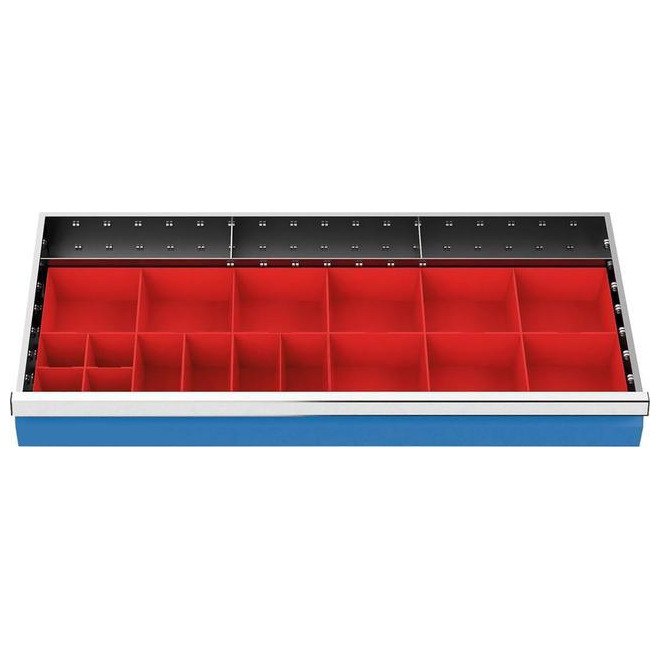 Einteilungsmat. f. 900x400 mm Kleinteilekasten FH 100 mm Produktbild img1 L