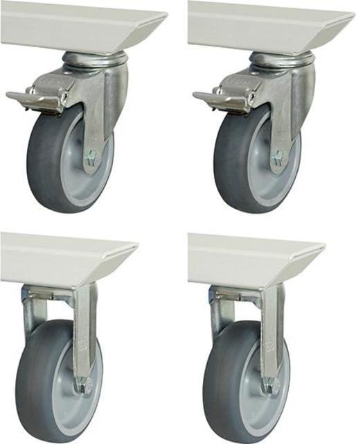 Rollensatz Arbeitstische Serie adlatus 150 Produktbild img1 L