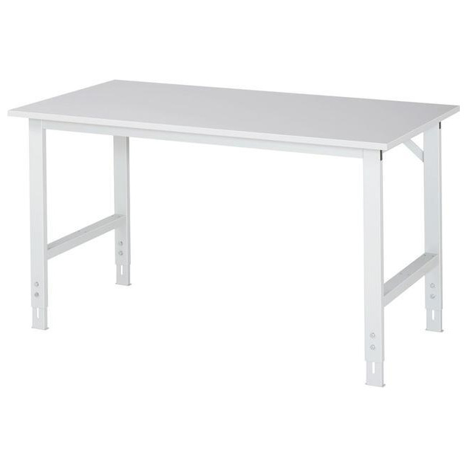 Universal-Arbeitstisch RAU, Serie Tom, ESD-Melamin-Platte Produktbild img1 L