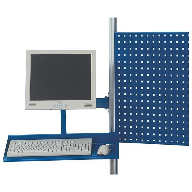 Schwenkarm f. Flachbildschirm/ Tastatur/Maus, Serie E Produktbild img1 L