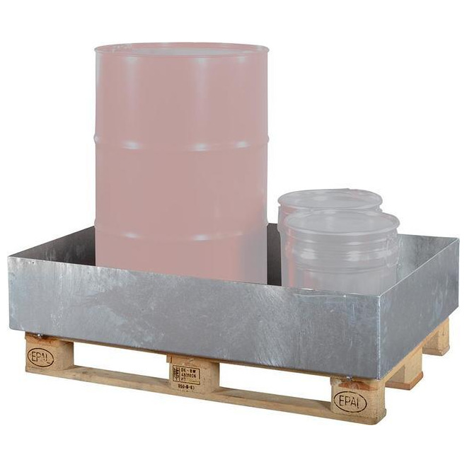 Auffangwanne Stahl EW 2, feuerverzinkt o. Produktbild img1 L