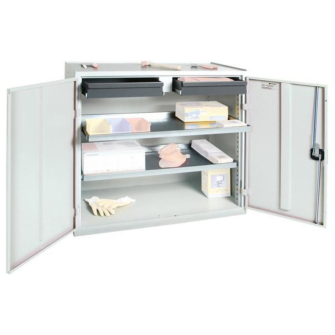 Werkzeug- und Materialschränke STUMPF, Serie 3000, 2 Schubladen, 2 Wannenböden Produktbild img1 L
