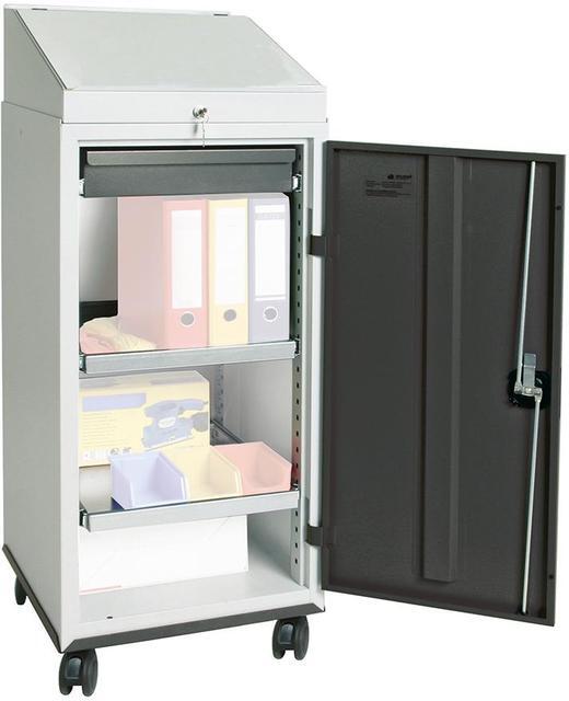 Werkzeug- und Materialschränke STUMPF, Serie 3000, 1 Schreibpultaufsatz, 1 Schublade, 2 Wannenböden Produktbild img1 L