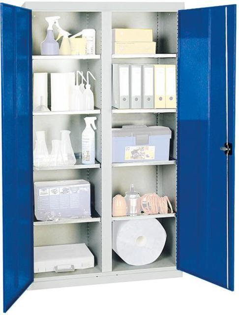 Werkzeug- und Materialschränke STUMPF, Serie 2000, 8 Fachböden und Mitteltrennwand Produktbild img1 L