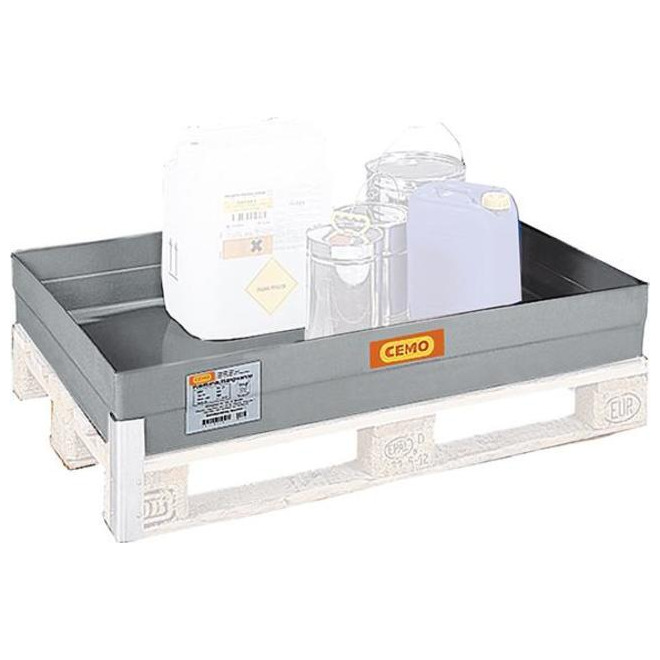 GFK-Paletten-Auffangwanne CEMO, 150 l Produktbild img1 L