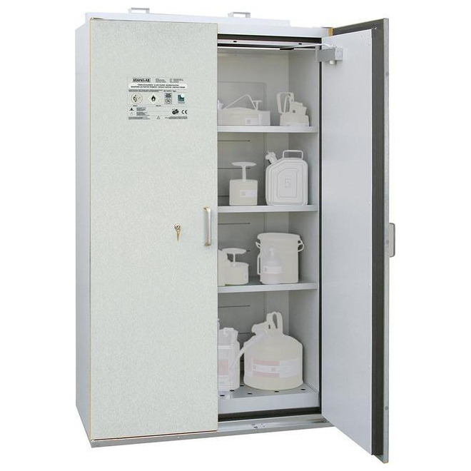 Sicherheitsschrank Typ 90-1200 Türen grau Produktbild img1 L