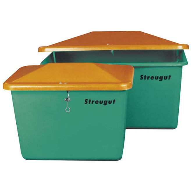 Streugutbehälter 1100 l o.Entnahmeöffnung grün Produktbild img1 L
