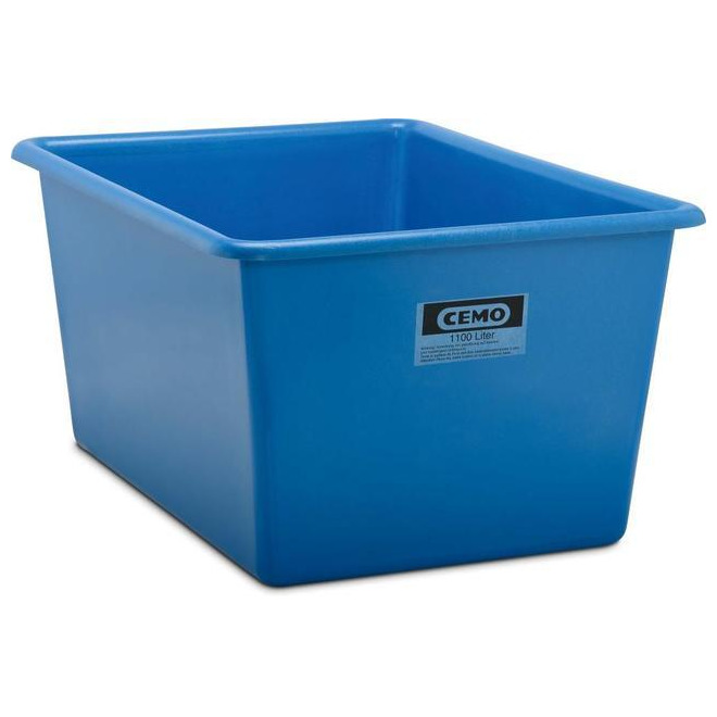 Rechteckbehälter 1100 Liter blau Produktbild img1 L