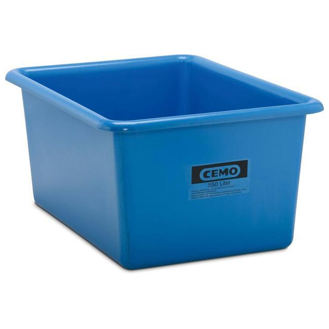 Rechteckbehälter 550 Liter blau Produktbild img1 L