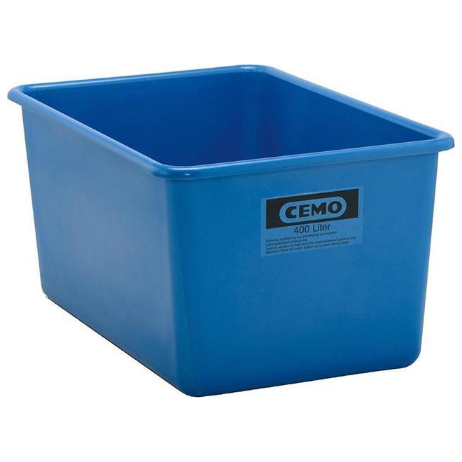 Rechteckbehälter 400 Liter blau Produktbild img1 L