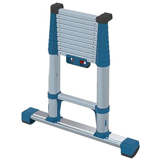 Teleskop-Sprossen-Anlegeleiter ZARGES, Compactstep L Produktbild img1 L