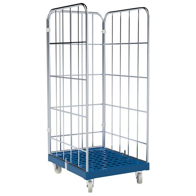 Rollbehälter 3 Wände 682x815x1460 Produktbild img1 L