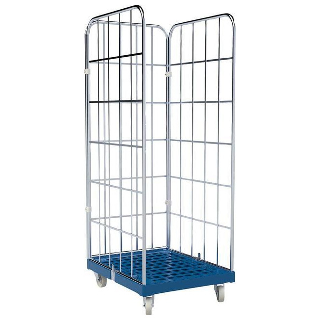 Rollbehälter 3 Wände 682x815x1650 Produktbild img1 L