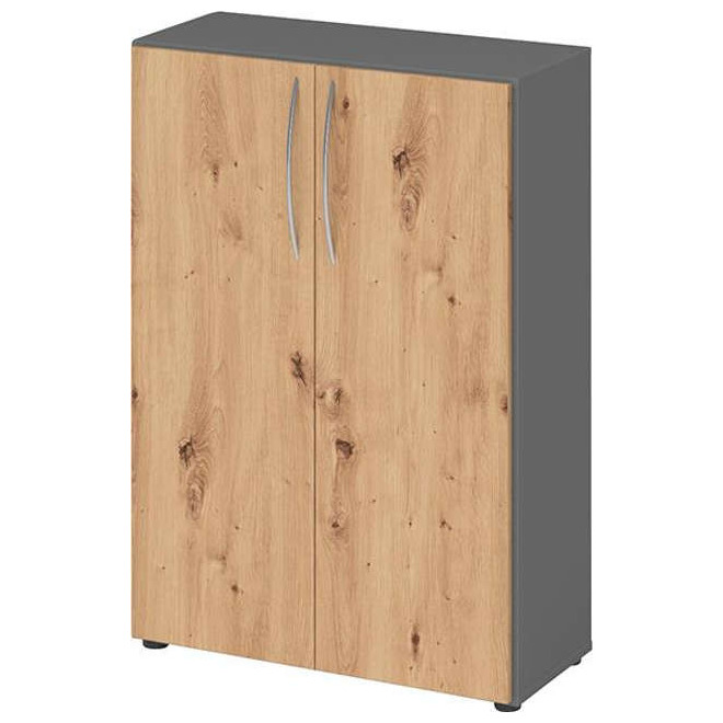 Schrank 4550 BM, 3OH K: Graphit /F: Asteiche Produktbild img1 L
