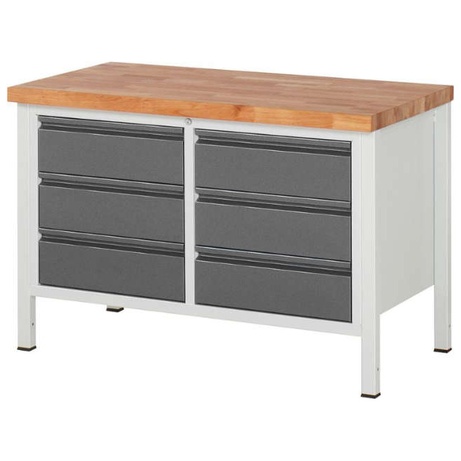 Werkbank Serie Basic 8 Modell 8473-2 Produktbild img1 L