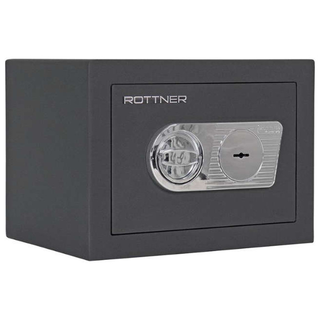 Wertschutzschrank EN1 Toscana ROTTNER SECURITY, T05545 Toscana 26 Doppelbartschloss Anthrazit Produktbild img1 L