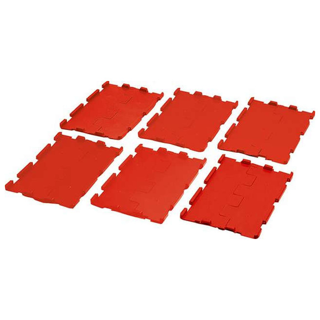 Klappdeckel rot f.VTK 300 VE = 4 Stück Produktbild img1 L