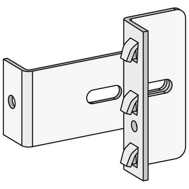 Wandverankerung Edelstahl f. Edelstahlregale Produktbild img1 L
