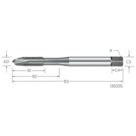 Maschinengewindebohrer PREMUS, HSSE-V3 vaporisiert 6G Produktbild