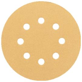 Schleifblatt BOSCH, für Holz, Ø 125 mm, 8 Löcher Produktbild