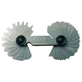 PRETEC Radienschablone Stahl R15,5-25, 15 Blatt, im Halter Produktbild