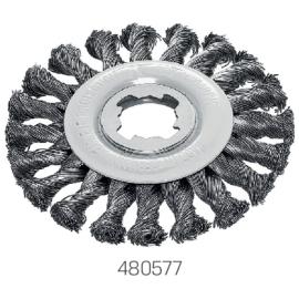 Pipelinebürste gezopft, einrhg Stahldraht, 125 × 6 mm, X-LOCK Produktbild