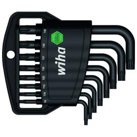 TORX-Stiftschlüssel-Satz 8-tlg. schwarzoxidiert -Wiha- Produktbild