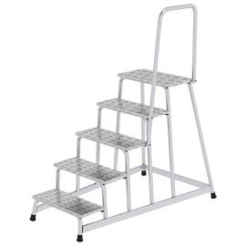 Arbeitspodest, starr GÜNZBURGER STEIGTECHNIK, mit Handlauf Produktbild