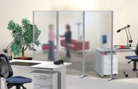 Basis-/Linearelement Stellwand Acryl Produktbild