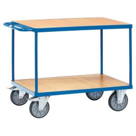 Schwerer Tischwagen 2 Böden 1000x700 mm, Tragkraft 600 kg Produktbild