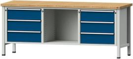 Kastenwerkbank ANKE, Serie V (Modelle 1 bis 6), Breite 2000 mm Produktbild