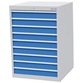 Schubladenschrank T736 705 mm, 9 Sbl. VA Produktbild