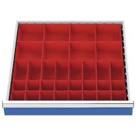 Einteilungsmat. f. 600x600 mm Kleinteilekästen Front 50/75mm Produktbild