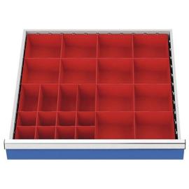 Einteilungsmat. f. 600x600 mm Kleinteilekästen Front 100 mm Produktbild