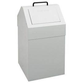 Wertstoffsammler stationär RAL 7035, 45 Liter, 640x330x310 mm Produktbild