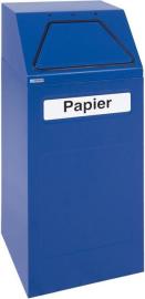 Wertstoffsammler RAL 5010 65 Liter, 970x400x380 mm Produktbild